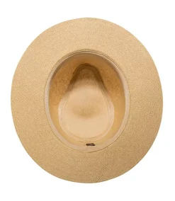 Denver Hayes Women's Straw Hat With Black Ribbon Band -Helly Hansen shop 405302 6DUMDHS23 HG412 PROD 3 NATRL