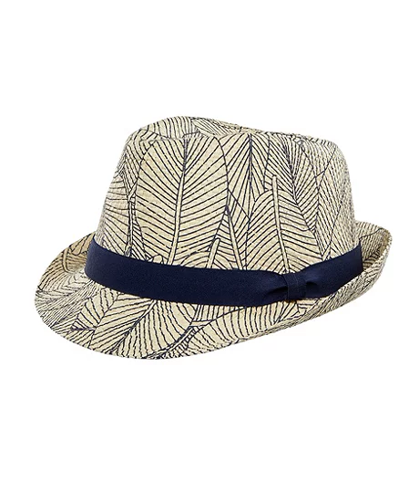 FarWest Printed Fedora Hat 4 FarWest Printed Fedora Hat - Image 2