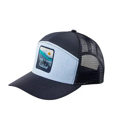 FarWest Men's Patch Mesh Back Ball Cap 4 FarWest Men's Patch Mesh Back Ball Cap - Image 2