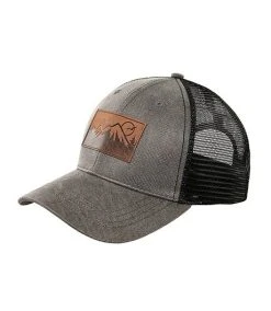 Windriver Mountain Patch Mesh Back Ball Cap -Helly Hansen shop 405390 6CTDWRSB23 313 PROD 1 GREY