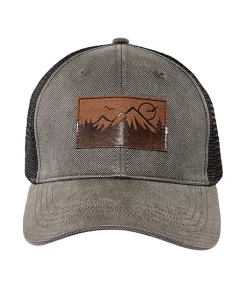 Windriver Mountain Patch Mesh Back Ball Cap -Helly Hansen shop 405390 6CTDWRSB23 313 PROD 3 GREY