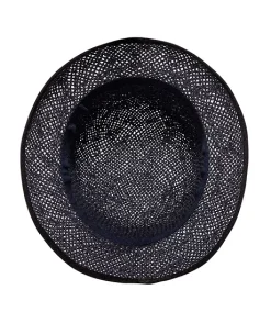 Denver Hayes Women's Straw Bucket Hat -Helly Hansen shop 405403 6DUMDHS23 HG224 PROD 3 NAVY