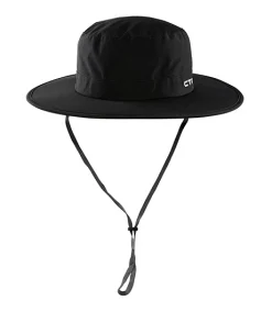 CTR Men's Stratus Cloud Burst Waterproof UPF 50+ Hat -Helly Hansen shop 405764 1855 PROD 3 BLACK