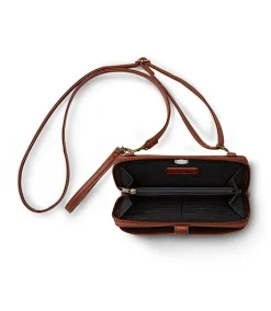 Denver Hayes Women's 3-in-1 Convertible Wallet/Wristlet/Crossbody Bag -Helly Hansen shop 405880 6DUGDHS3 D7026C PROD 3 COGNAC