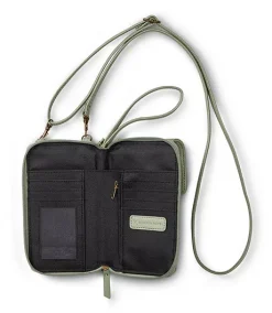 Denver Hayes Women's Crossbody Wallet With Phone Pocket -Helly Hansen shop 405883 6DUGDHS3 F7063G PROD 3 GREEN