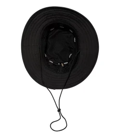 FarWest Women's Wide Brim Bucket Hat With Chin Strap -Helly Hansen shop 405895 6DUMFWS23 HG705 PROD 4 BLACK