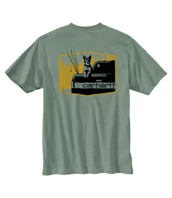 Carhartt Men's Dog Graphic Pocket Crewneck Work T Shirt -Helly Hansen shop 407668 105716 GA0 PROD 2 JADEHR