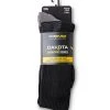 Dakota Workpro Series Men's 3 Pack Cordura DRIWEAR X-ODOR Work Boot Socks -Helly Hansen shop 407832 6ARADKAS3PKCORD PROD 2 BLKCHR