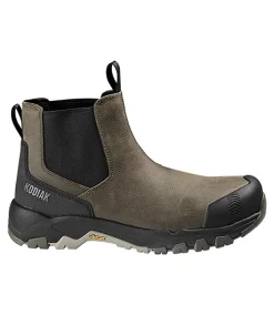 Kodiak Men's 6 Inch Quest Bound Chelsea Composite Toe Composite Plate Safety Hikers