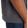 Timberland Pro Men's Reflective Logo Crewneck Cotton Work T Shirt -Helly Hansen shop 409308 TB0A64R1 PROD 4 ASPHT