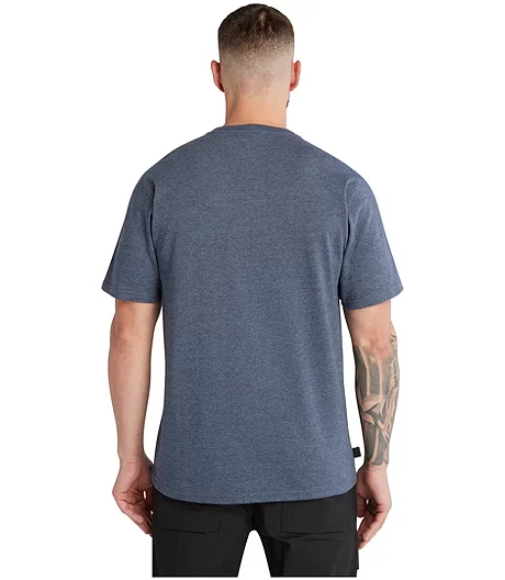 Timberland Pro Men's Core Pocket Crewneck Cotton Work T Shirt 3 Timberland Pro Men's Core Pocket Crewneck Cotton Work T Shirt