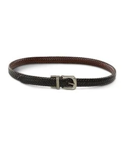 Denver Hayes Women's 3/4-Inch Braided Reversible Belt -Helly Hansen shop 409444 6DUHDHAS 0403 PROD 2 BLBRWN