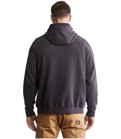 Timberland Pro Men's Hooded Honcho Sleeve Logo RainRepel Work Hoodie -Helly Hansen shop 409653 TB0A1HVY PROD 2 DRKNVY