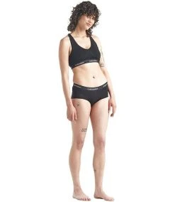 Icebreaker Women's Sprite Racerback Bra - ONLINE ONLY -Helly Hansen shop 409702 IB103020 PROD 3 BLACK