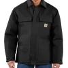 Carhartt Men's Traditional Arctic Quilt Lined Duck Jacket 1 Carhartt Men's Traditional Arctic Quilt Lined Duck Jacket -Helly Hansen shop 51166 C003BLK 1 PROD 1 BLACK