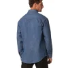 DAKOTA Men's Snap Front Denim Work Shirt -Helly Hansen shop 6318 I557 PROD 2 DENIM