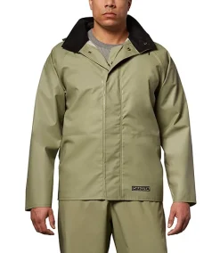 DAKOTA Men's PVC Hooded Rain Jacket
