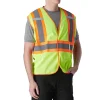 Open Road Men's BTE Hi-Vis Safety Vest -Helly Hansen shop 81365 6110 PROD 1 FLRGRN