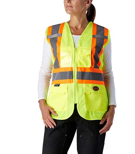 Pioneer Women's Hi-Vis Safety Vest 4 Pioneer Women's Hi-Vis Safety Vest - Image 2