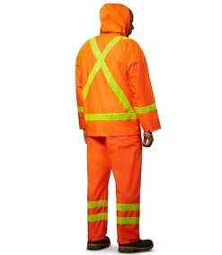 Open Road Men's PVC Rain Suit