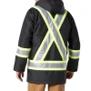 DAKOTA Men's Class1 Hi Vis 300D T-Max Lined Parka Jacket - Black 2 DAKOTA Men's Class1 Hi Vis 300D T-Max Lined Parka Jacket - Black -Helly Hansen shop 82125 1AAGDK HVPL01 PROD 2 BLACK
