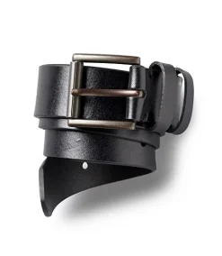 Denver Hayes Beveled Edge Leather Belt